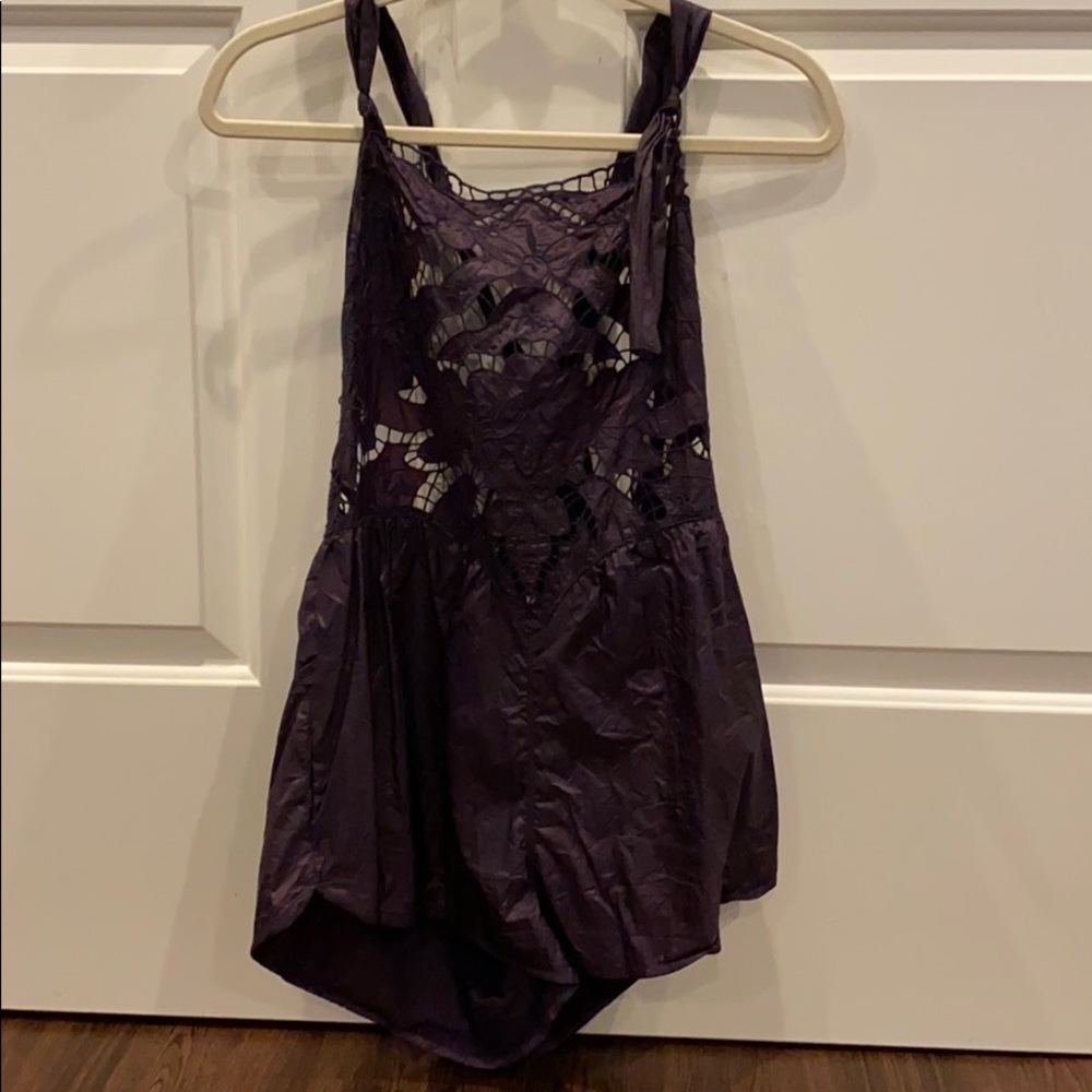 Free People Shorts Romper